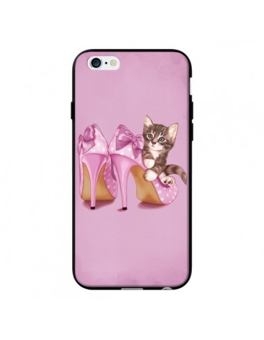 Coque Chaton Chat Kitten Chaussure Shoes pour iPhone 6 - Maryline Cazenave