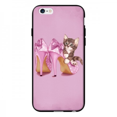 Coque Chaton Chat Kitten Chaussure Shoes pour iPhone 6 - Maryline Cazenave Coque Chaton Chat Kitten Chaussure Shoes pour iPhone 6 - Maryline Cazenave
