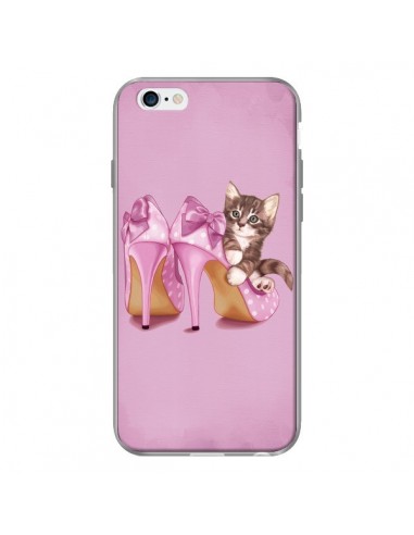 Coque Chaton Chat Kitten Chaussure Shoes pour iPhone 6 - Maryline Cazenave
