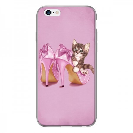 Coque Chaton Chat Kitten Chaussure Shoes pour iPhone 6 - Maryline Cazenave Coque Chaton Chat Kitten Chaussure Shoes pour iPhone 6 - Maryline Cazenave