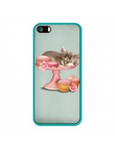 Coque Chaton Chat Kitten Cookies Cupcake pour iPhone 5 et 5S - Maryline Cazenave 2