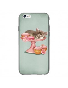 Coque Chaton Chat Kitten Cookies Cupcake pour iPhone 6 - Maryline Cazenave 2