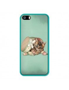 Coque Chaton Chat Kitten Boite Bonbon Candy pour iPhone 5 et 5S - Maryline Cazenave 2
