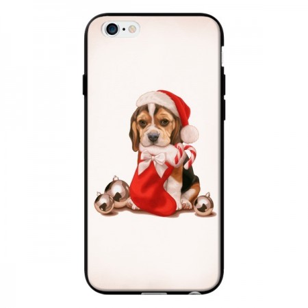 Coque Chien Dog Pere Noel Christmas pour iPhone 6 - Maryline Cazenave Coque Chien Dog Pere Noel Christmas pour iPhone 6 - Maryline Cazenave