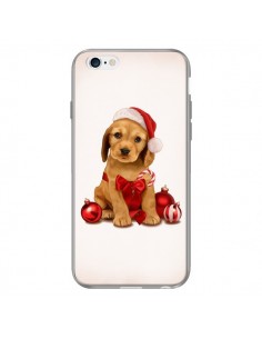 Coque Chien Dog Pere Noel Christmas Boules Sapin pour iPhone 6 - Maryline Cazenave 2