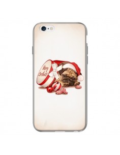 Coque Chien Dog Pere Noel Christmas Boite pour iPhone 6 - Maryline Cazenave 2