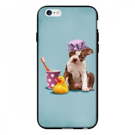 Coque Chien Dog Canard Fille pour iPhone 6 - Maryline Cazenave