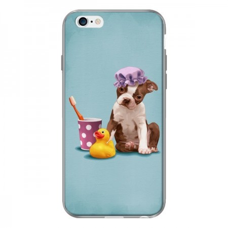Coque Chien Dog Canard Fille pour iPhone 6 - Maryline Cazenave