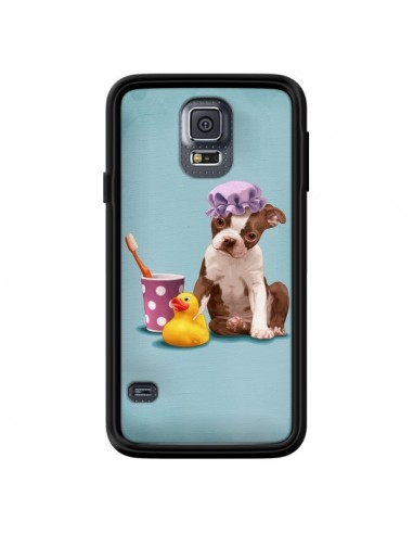 Coque Chien Dog Canard Fille pour Samsung Galaxy S5 - Maryline Cazenave
