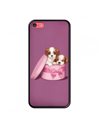 Coque Chien Dog Boite Noeud pour iPhone 5C - Maryline Cazenave