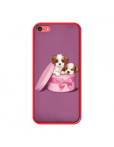 Coque Chien Dog Boite Noeud pour iPhone 5C - Maryline Cazenave