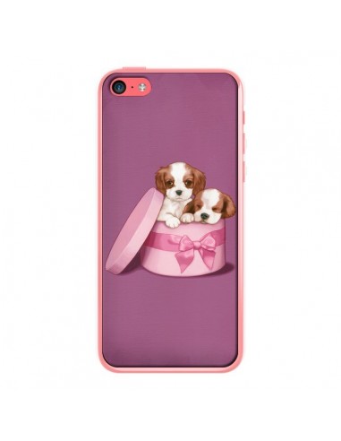 Coque Chien Dog Boite Noeud pour iPhone 5C - Maryline Cazenave