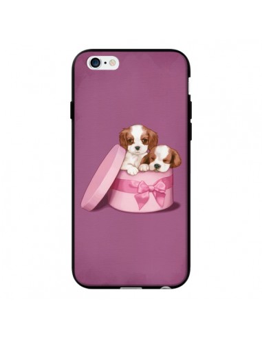 Coque Chien Dog Boite Noeud pour iPhone 6 - Maryline Cazenave