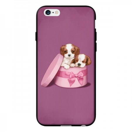 Coque Chien Dog Boite Noeud pour iPhone 6 - Maryline Cazenave Coque Chien Dog Boite Noeud pour iPhone 6 - Maryline Cazenave