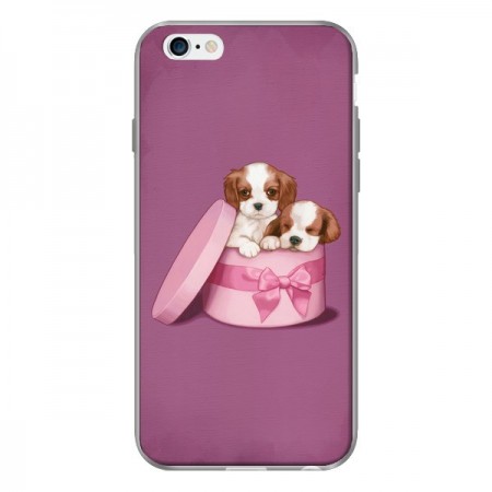 Coque Chien Dog Boite Noeud pour iPhone 6 - Maryline Cazenave Coque Chien Dog Boite Noeud pour iPhone 6 - Maryline Cazenave