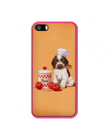 Coque Chien Dog Pates Pasta Cuisinier pour iPhone 5 et 5S - Maryline Cazenave