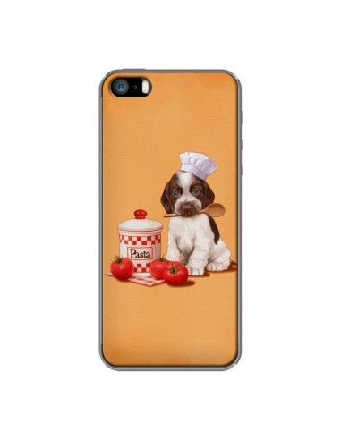 Coque Chien Dog Pates Pasta Cuisinier pour iPhone 5 et 5S - Maryline Cazenave