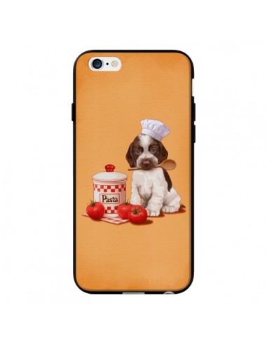 Coque Chien Dog Pates Pasta Cuisinier pour iPhone 6 - Maryline Cazenave