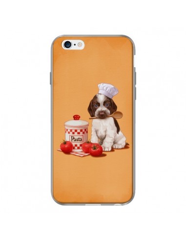 Coque Chien Dog Pates Pasta Cuisinier pour iPhone 6 - Maryline Cazenave