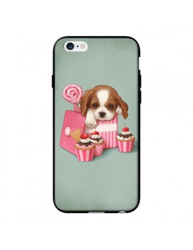 Coque Chien Dog Cupcake Gateau Boite pour iPhone 6 - Maryline Cazenave