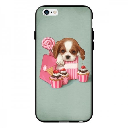 Coque Chien Dog Cupcake Gateau Boite pour iPhone 6 - Maryline Cazenave Coque Chien Dog Cupcake Gateau Boite pour iPhone 6 - Maryline Cazenave