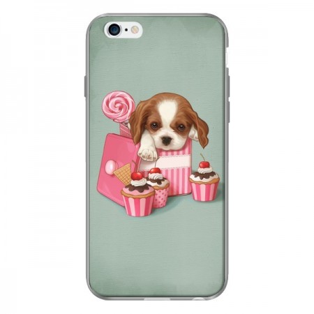 Coque Chien Dog Cupcake Gateau Boite pour iPhone 6 - Maryline Cazenave Coque Chien Dog Cupcake Gateau Boite pour iPhone 6 - Maryline Cazenave