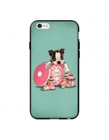 Coque Chien Dog Cupcakes Gateau Boite pour iPhone 6 - Maryline Cazenave