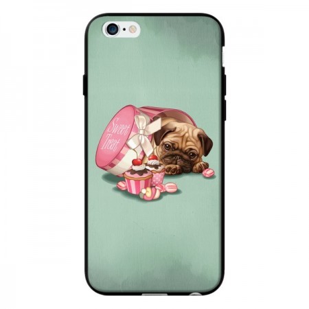 Coque Chien Dog Cupcakes Gateau Bonbon Boite pour iPhone 6 - Maryline Cazenave Coque Chien Dog Cupcakes Gateau Bonbon Boite pour iPhone 6 - Maryline Cazenave