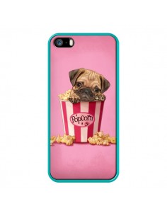 Coque Chien Dog Popcorn Film pour iPhone 5 et 5S - Maryline Cazenave 2