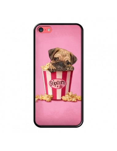 Coque Chien Dog Popcorn Film pour iPhone 5C - Maryline Cazenave