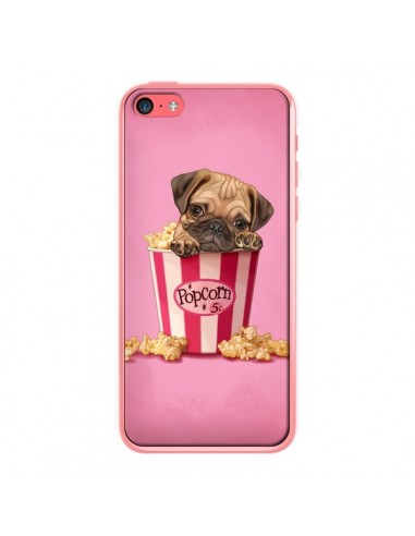 Coque Chien Dog Popcorn Film pour iPhone 5C - Maryline Cazenave