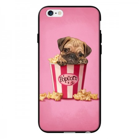 Coque Chien Dog Popcorn Film pour iPhone 6 - Maryline Cazenave
