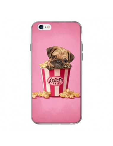Coque Chien Dog Popcorn Film pour iPhone 6 - Maryline Cazenave