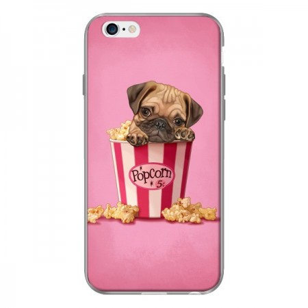 Coque Chien Dog Popcorn Film pour iPhone 6 - Maryline Cazenave