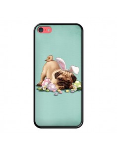 Coque Chien Dog Rabbit Lapin Pâques Easter pour iPhone 5C - Maryline Cazenave