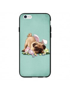 Coque Chien Dog Rabbit Lapin Pâques Easter pour iPhone 6 - Maryline Cazenave