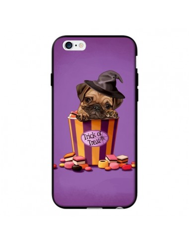 Coque Chien Dog Halloween Sorciere Bonbon pour iPhone 6 - Maryline Cazenave