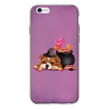 Coque Chien Dog Halloween Sorciere Chaudron Bonbon pour iPhone 6 - Maryline Cazenave Coque Chien Dog Halloween Sorciere Chaudron Bonbon pour iPhone 6 - Maryline Cazenave