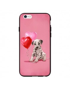 Coque Chien Dog Dalmatien Ballon Coeur pour iPhone 6 - Maryline Cazenave