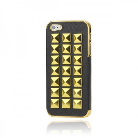 Coque Rock'n'Roll Cuir Cloutée pour iPhone 5 Coque Rock'n'Roll Cuir Cloutée pour iPhone 5