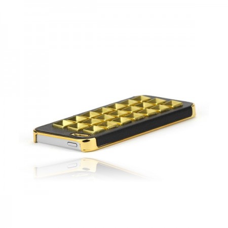 Coque Rock'n'Roll Cuir Cloutée pour iPhone 5 Coque Rock'n'Roll Cuir Cloutée pour iPhone 5