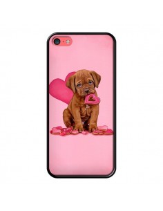 Coque Chien Dog Gateau Coeur Love pour iPhone 5C - Maryline Cazenave