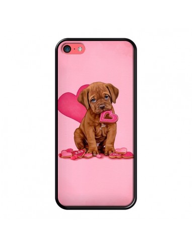 Coque Chien Dog Gateau Coeur Love pour iPhone 5C - Maryline Cazenave