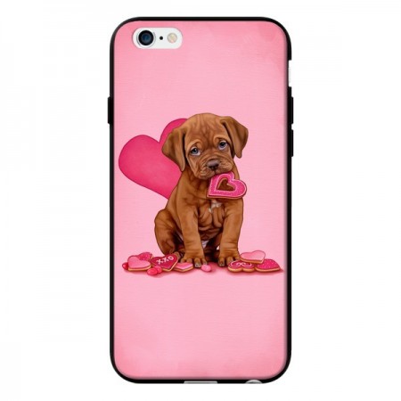 Coque Chien Dog Gateau Coeur Love pour iPhone 6 - Maryline Cazenave