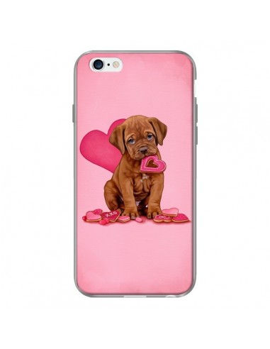 Coque Chien Dog Gateau Coeur Love pour iPhone 6 - Maryline Cazenave