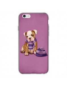 Coque Chien Dog Echarpe Bonnet Froid Hiver pour iPhone 6 - Maryline Cazenave 2