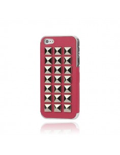 Coque Rock'n'Roll Cuir Cloutée pour iPhone 5 2