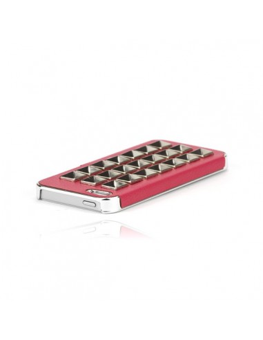 Coque Rock'n'Roll Cuir Cloutée pour iPhone 5