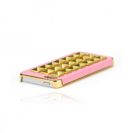 Coque Rock'n'Roll Cuir Cloutée pour iPhone 5