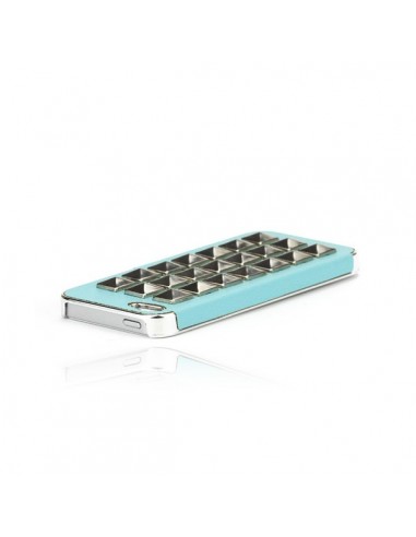 Coque Rock'n'Roll Cuir Cloutée pour iPhone 5